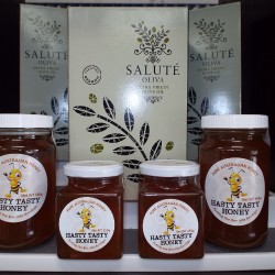 Salute Olive Oil & Hasty Tasty Honey